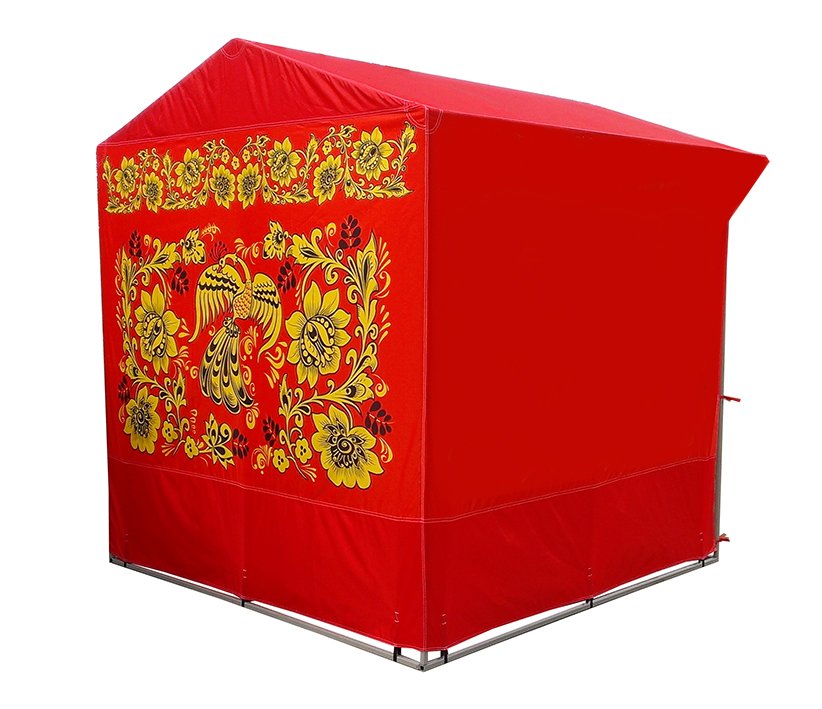 картинка Тент на палатку 2,5 x 2,0 м с логотипом с одной стороны интернет магазин
