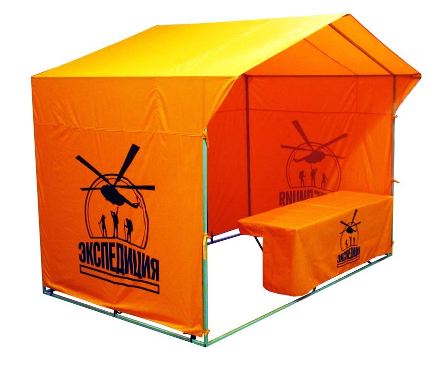 картинка Тент на палатку 1,9 x 3,0 м с логотипом с двух сторон интернет магазин