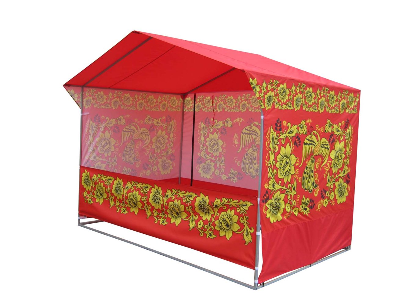 картинка Тент на палатку 1,9 x 3,0 м с логотипом с трех сторон интернет магазин